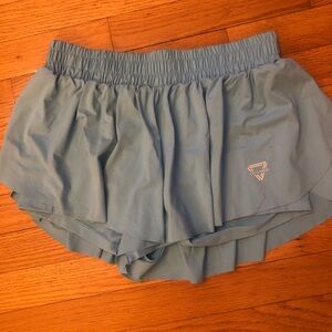 Women's Blue Athletic Shorts